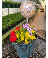 A Bucket Full of Love! Blooming Planter