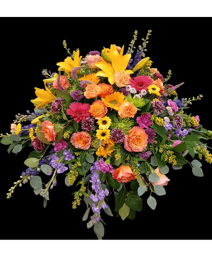 A Celebrated Life  Casket Cover