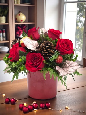 A Christmas Embrace Christmas arrangement