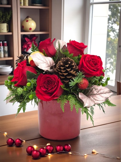 A Christmas Embrace Christmas arrangement