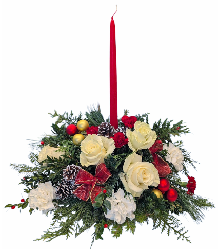 A Classic Christmas Centerpiece