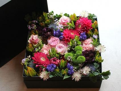 A Colourful Box of Flowers  