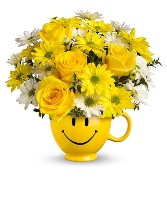 A Cup of Cheer Floral Arrangement