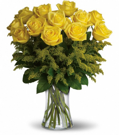 A Dozen Yellow Roses 