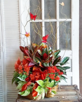 Burning Love European Garden Basket