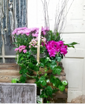Lush and Lovely European Garden Basket