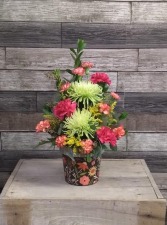 A Fall Garden Fresh flower arrangement
