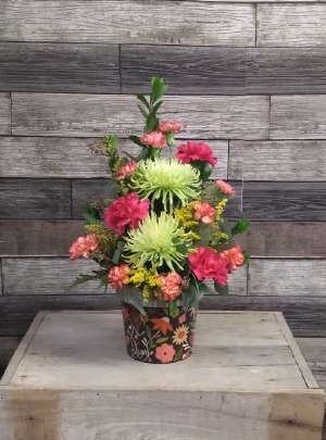 A Fall Garden Fresh flower arrangement