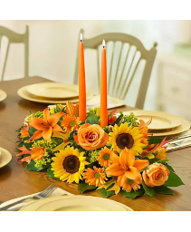 A Field Of Europe For Fall Centerpiece