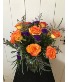 A Free-Spirit Dozen Rose Arrangement