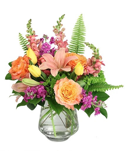 A Fruity Mix Vase Arrangement In Usaf Academy, Co - Petals N Blooms