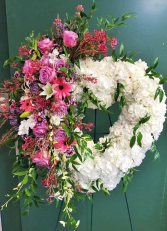 A Garden Of Love Funeral Wreath