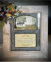 A Grandmother's Memory Framed 10.5" x 12.5"