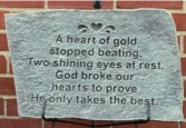 A Heart of Gold... Stone 