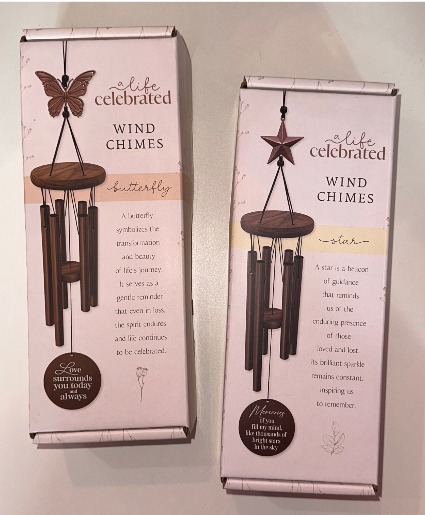 A Life Celebrated Wind Chimes Sympathy
