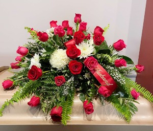 A Life Well Lived Casket Spray FD-46