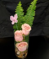 A little love pink roses  