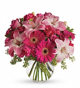 A Little Pink Me Up floral arrangement