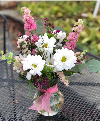 A Little Something Sweet Vased Arrangement