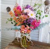 The Fauna Bouquet Mason Jar