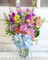 The Bella Bouquet Mason Jar