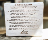 A Mother's Anthem Wooden Plaque 
