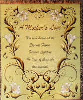 A Mothers Love 50 x 60 Tapestry Throw 