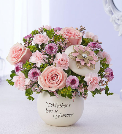 A Mother's Love is Forever In Keepsake Lidded Bowl