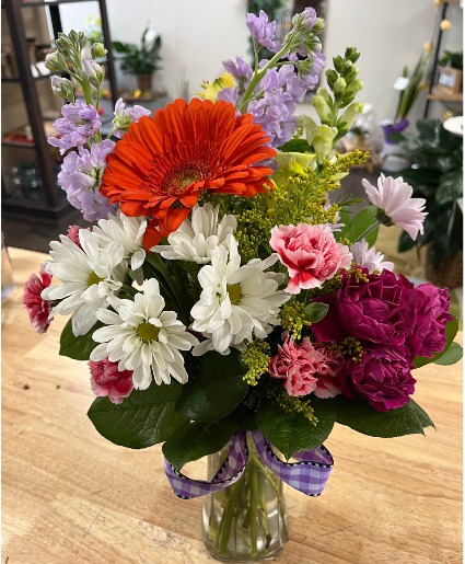 A New Day! Cut Flowers in Vase