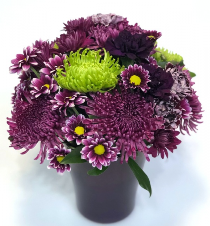 A Passion for Purple Arrangement