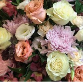 A Peachy Mood  Custom Vase Arrangement