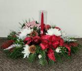 A Quiet Christmas FHF-C65 Fresh Flower Arrangement (Local Delivery Only)