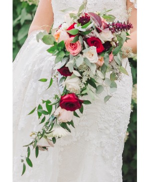 Margaux Cascading Bouquet