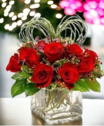 A Show of The Heart 1 dz red roses with a show of heart in Monument, CO | Enchanted Florist