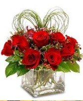 A Show of the Heart One Dozen Red Roses