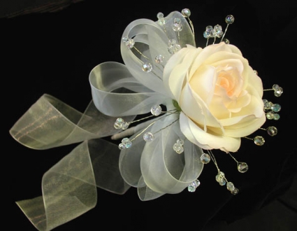 A Single Rose  Hand Tied Bouquet