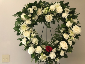 A Single Rose Sympathy Flowers