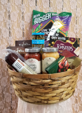 A Snacker's Favorite  Gift Basket