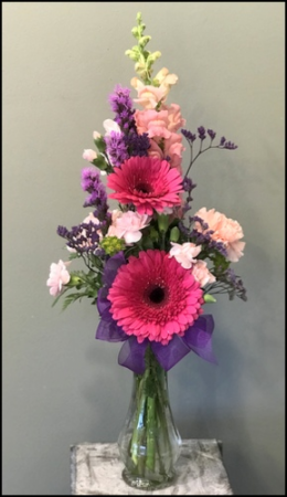 A Splash of Color Vase Arrangement