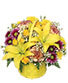 A Tisket A Tasket Sunny Flower Basket