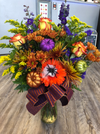A Touch of Halloween Vase