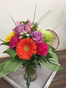 cheerful wishes Vase arrangement