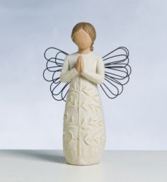 A Tree, A Prayer Willow Tree Angel "May You Find Strength, Beauty And Peace Each Day."  Add Fresh Flowers by selecting $40 or $50.