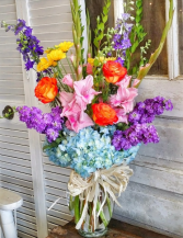 The Cecilia Bouquet Vase Arrangement