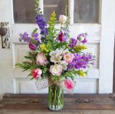 The Brenda Bouquet Vase Arrangement