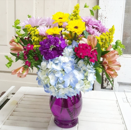 The Gladys Bouquet Vase Arrangement