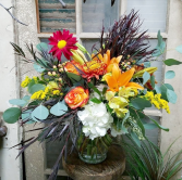 Pumpkin Pie Vase Arrangement