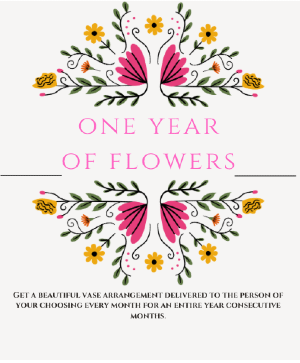 A Year of Flowers Floral Subscription