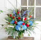 Let Freedom Ring Vase Arrangement