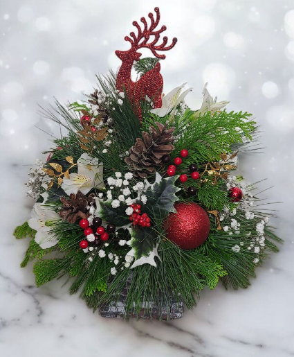 Chimney Fun Bouquet FHF-C0725 Fresh Flower Arrangement  local only